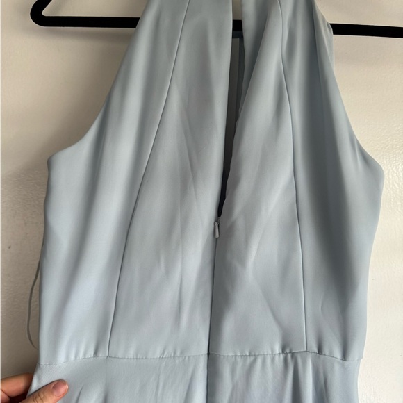 After six high neck key hole bridesmaid dress. Floor length. 6 regular. - Picture 2 of 6